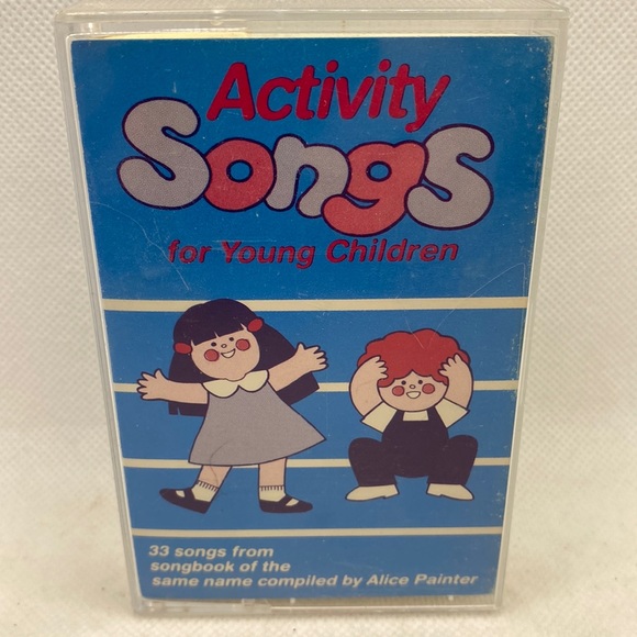 Activity Songs For Young Children Audio Cassette by Alice Painter 1994 Vintage - Picture 1 of 9